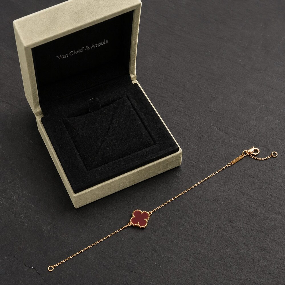 Van Cleef & Arpels Elegant Signature Bracelet Style 3 | New with Box - Picture 5 of 9